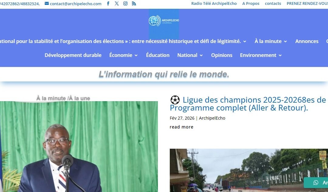 Création de Blog Professionnel en Haïti